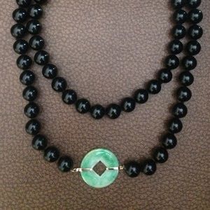 Beautiful Estate Jadeite Necklace